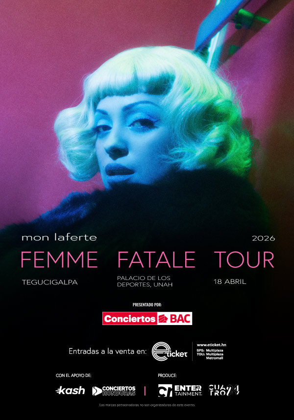 MON LAFERTE 2026 en PALACIO UNIVERSITARIO DE LOS DEPORTES UNAH - TEGUCIGALPA